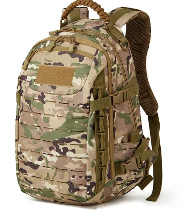 Funktioneller Daypack & Reise Rucksack. Robust, wasserabweisend & vielseitig. Perfekt für Urban & Wildnis.