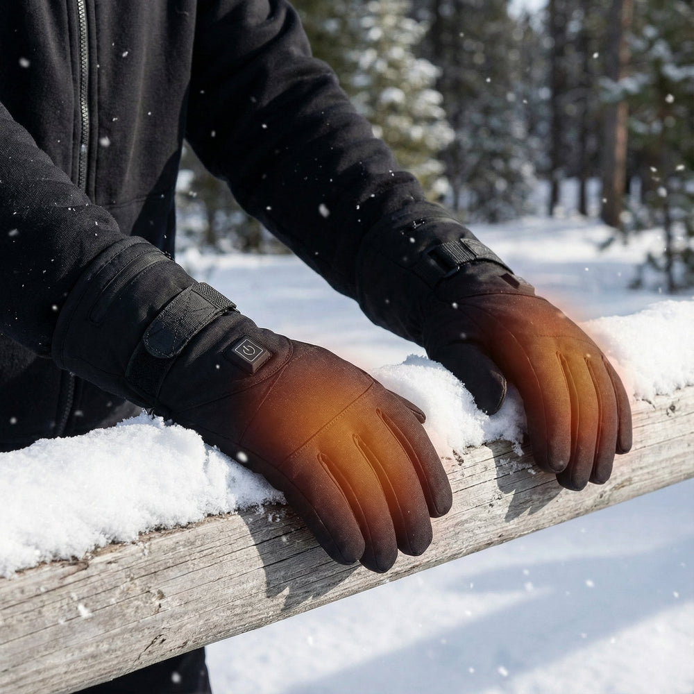 Warme, beheizbare Winterhandschuhe für Skifahren, Radfahren & Outdoor. Wasserdicht und kälteschützend für kalte Tage.