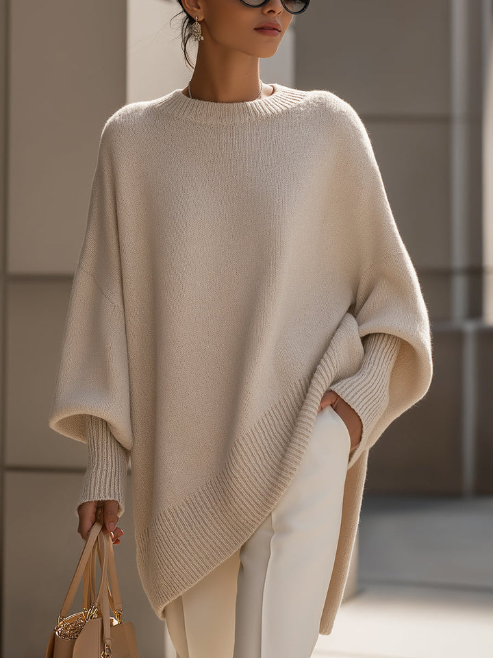 Weicher Damen Strickpullover, komfortabel & warm. Ideal für entspannte Tage oder elegante Freizeitlooks.