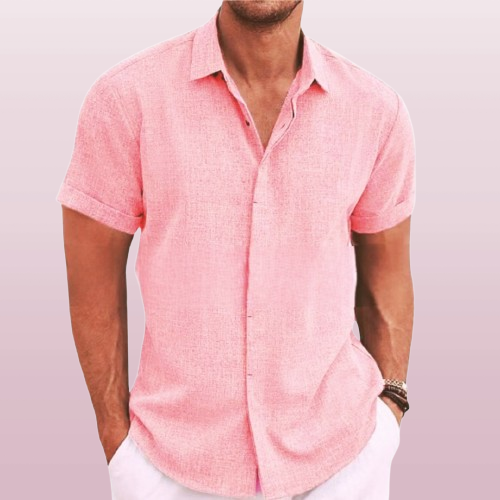 Elegantes Herren Kurzarmhemd für smarte Sommer-Looks. Vielseitiges Freizeithemden, perfekt für Herrenmode.