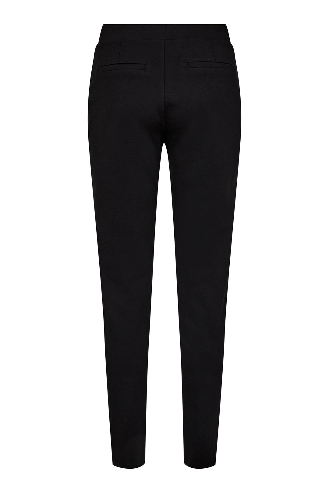 Moderne Damen Freizeithose, gerades Bein, Elastikbund, Seitentaschen. Perfekt für Komfort & Stil.
