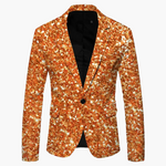 Orange Glitzer