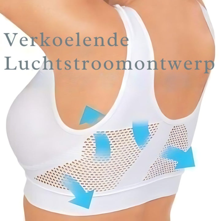 Nahtloser Damen BH: Glatte Optik, atmungsaktiver Stoff, ideal als Komfort BH für den Sommer.