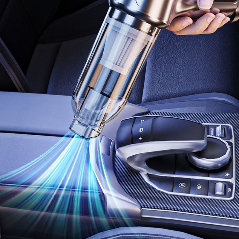 Multifunktionaler AeroForce Trockensauger mit Blasfunktion für schwer erreichbare Stellen in Auto und Haushalt.