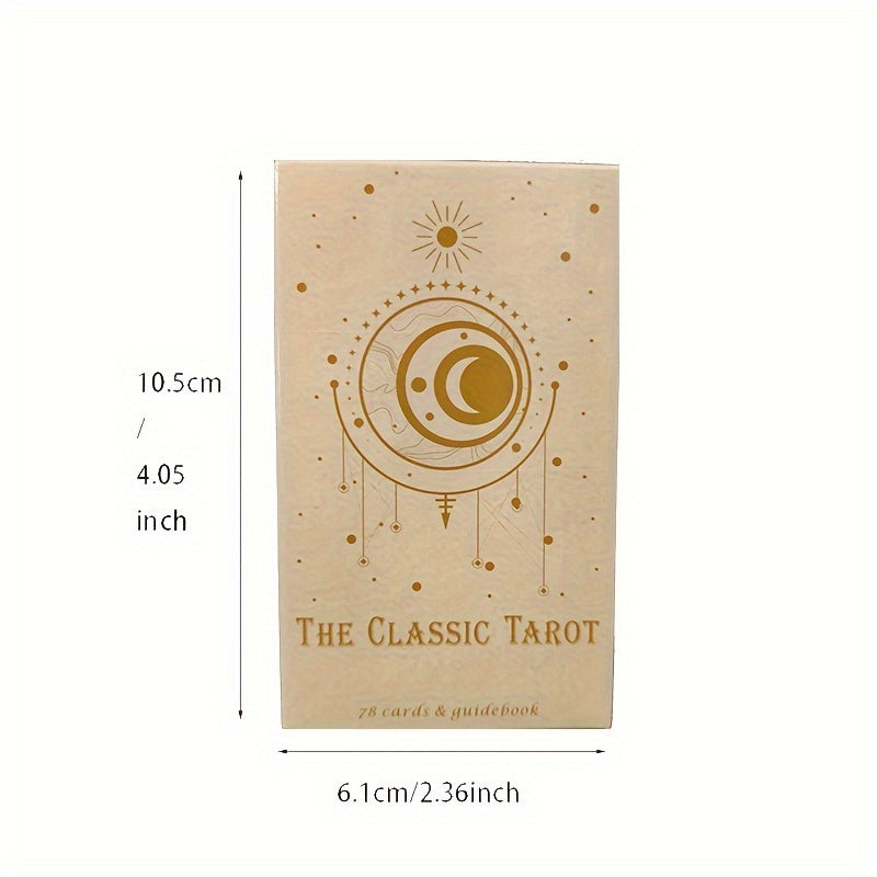 Hochwertiges klassisches 78-Karten Tarotset SoulPath. Erhalte Führung, Weisheit & Inspiration durch dieses Esoterik-Deck.