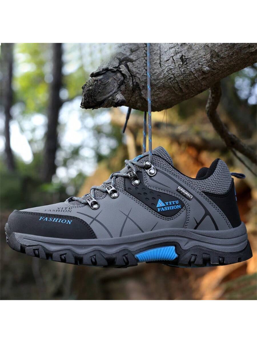 Strapazierfähiger Outdoor Wanderschuh für Herren, bietet exzellenten Grip auf steinigen und unebenen Wegen.