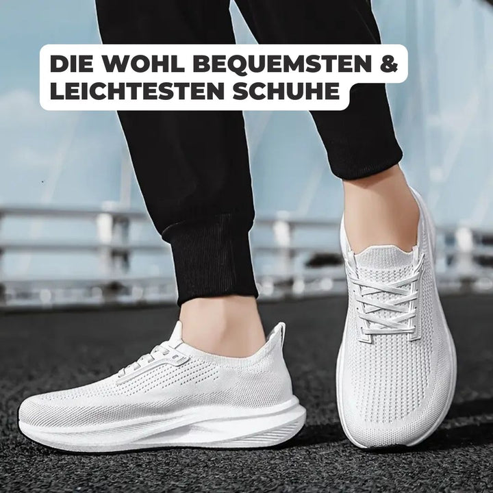 Bequeme Damen Sneaker mit Memory Foam Dämpfung für optimalen Tragekomfort im Alltag. Fußgesundheit.