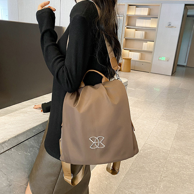 Sichere Damen Diebstahlschutz Schultertasche mit umfassendem RFID-Schutz für Geld und Karten im Alltag.