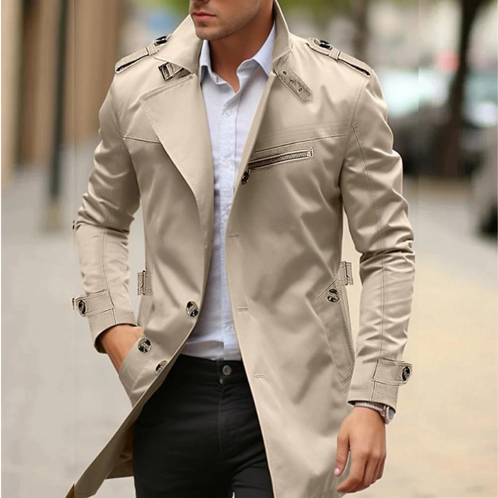 Vielseitige Herren Übergangsjacke, zeitlos & smart im Regular Fit für Business- und Freizeit-Looks.