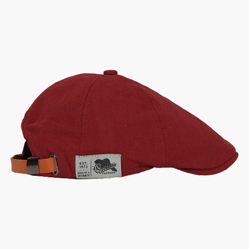 Klassische Herren Schiebermütze in Grau, elegant und vielseitig für stilvolle Freizeit-Looks. Perfektes Mode-Accessoire.