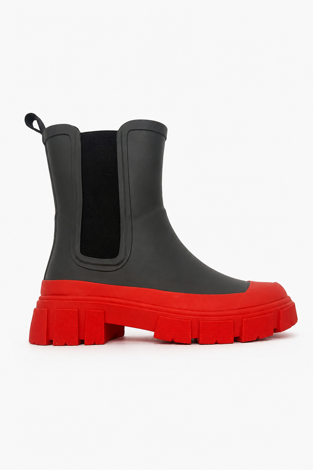 Moderne Damen Regenstiefeletten mit griffiger Profilsohle, wetterfest & komfortabel für jeden Tag.