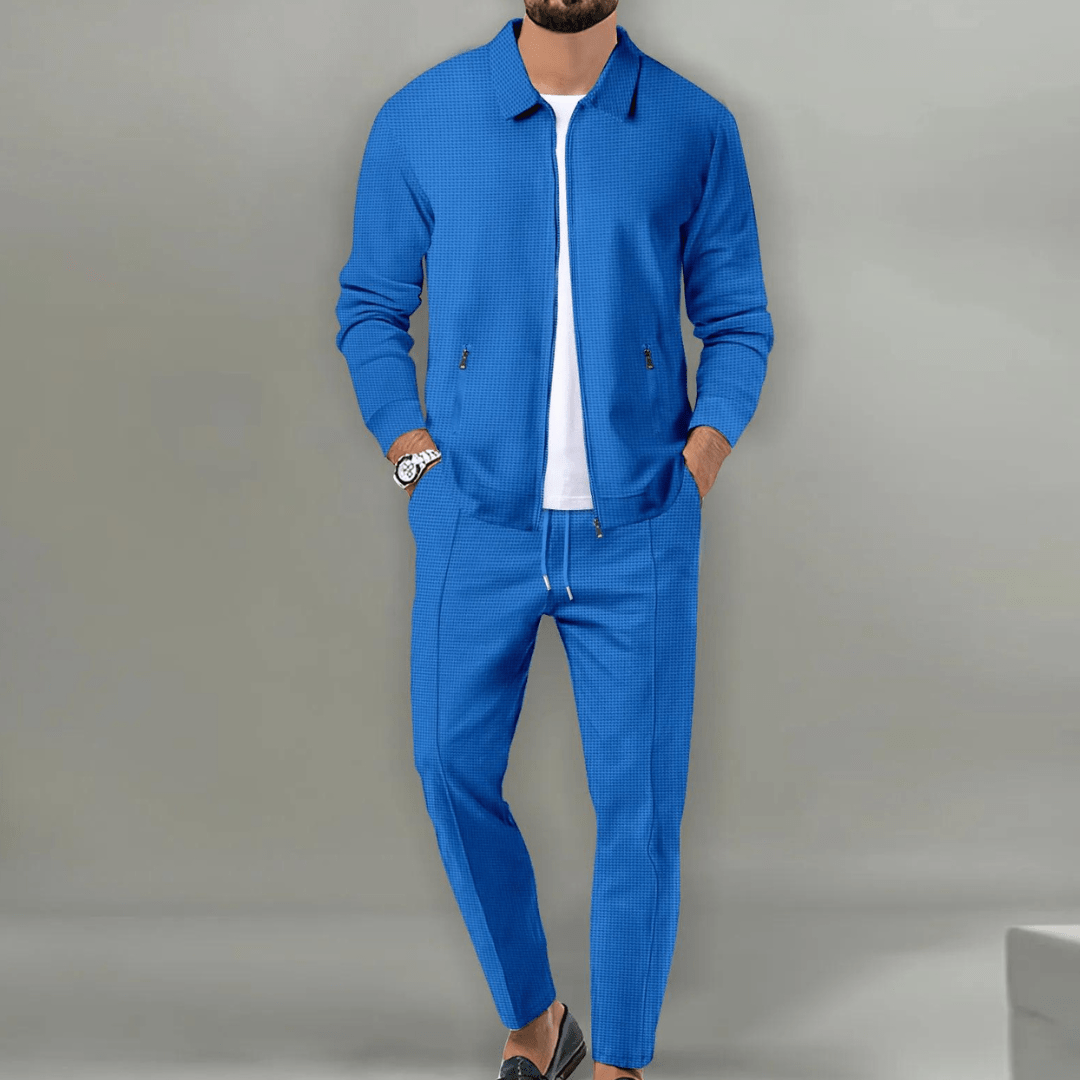 Herren Longsleeve-Set, lässig & bequem, für Alltag & Freizeit. Mehrteilige Herrenmode mit entspannter Passform.