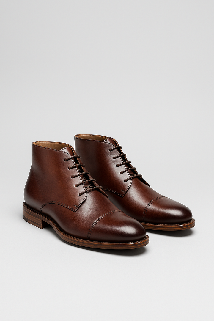 Elegante Herrenstiefel in Schwarz, bequem und rutschfest für Business & Alltag.