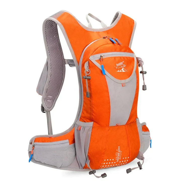 Leichter Hydrationsrucksack, wasserdicht, mit 2L Trinkblase, ideal für lange Sport- und Outdoor-Touren.