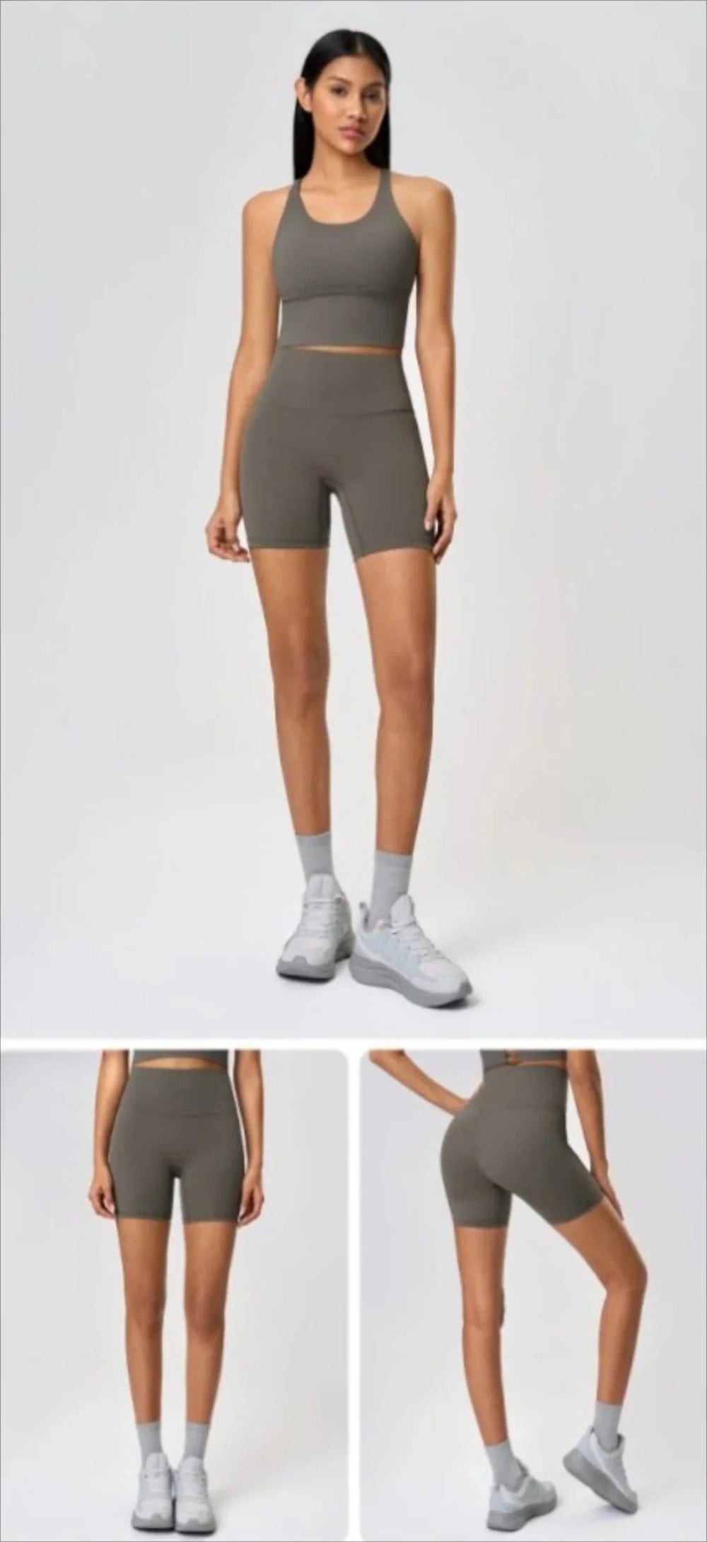 Bequeme Damen Sportshorts für Training & Freizeit; schnelltrocknend und feuchtigkeitsableitend.