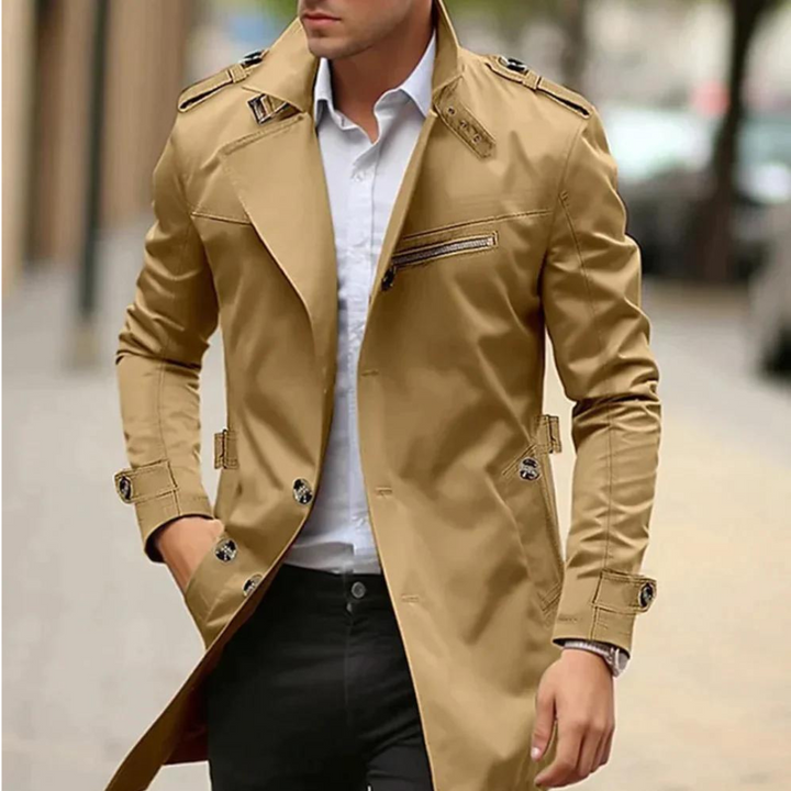 Moderne Herren Übergangsjacke im Regular Fit, elegant, vielseitig & smart für stilvolle Outfits.
