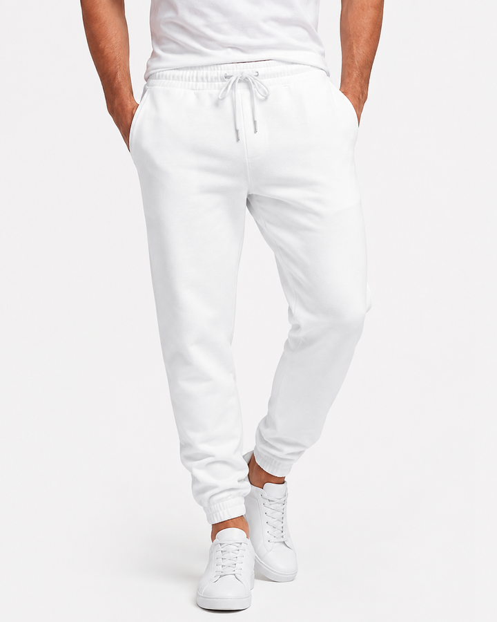 Leichte Herren Sommerhose, bequeme Casual Jogginghose, perfekt für entspannte Tage am Strand oder zu Hause.