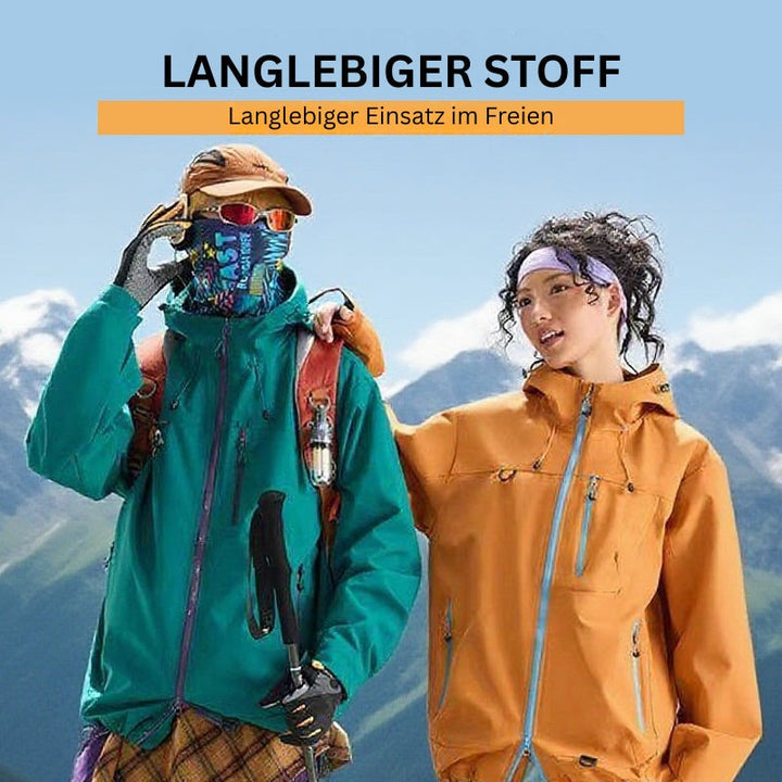 Leichte Damen Wanderjacke, winddicht & wasserabweisend, für maximalen Schutz bei Outdoor-Touren.