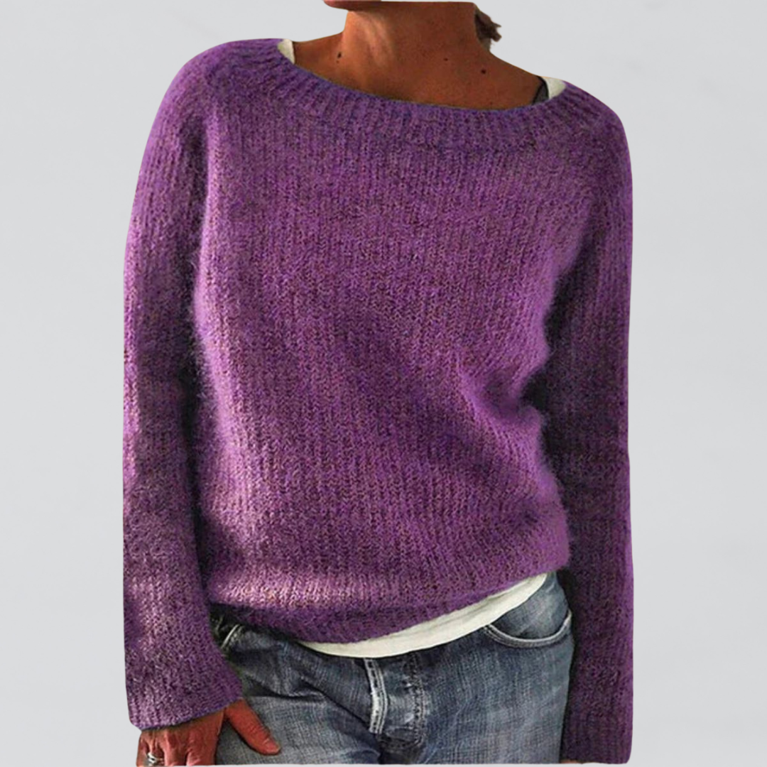 Vielfarbiger Damenpullover in diversen Größen, perfekt für modische und bequeme Damenmode im Alltag. Vielseitig kombinierbar.