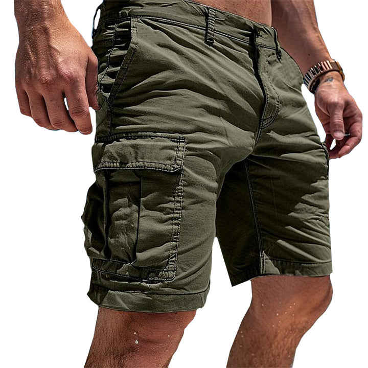 Praktische Herren Kurze Hose: Leichte Cargo Shorts mit vielen Taschen für Männer, ideal für Sport & Reisen.