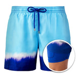 Hellblau und Blau