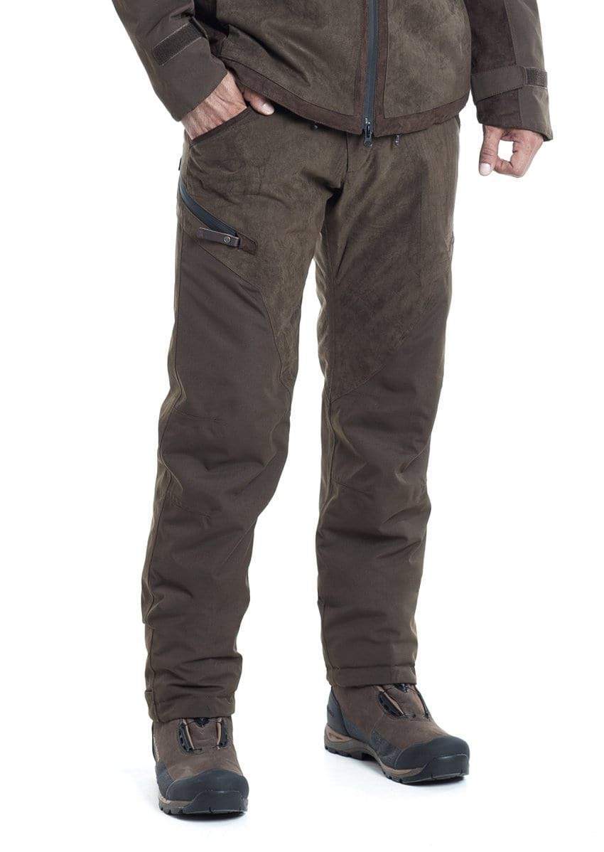Leichte, wasserdichte Jagdhose für Herren. Atmungsaktive, geräuscharme Allwetterhose in Grau, ideal für Outdoor.