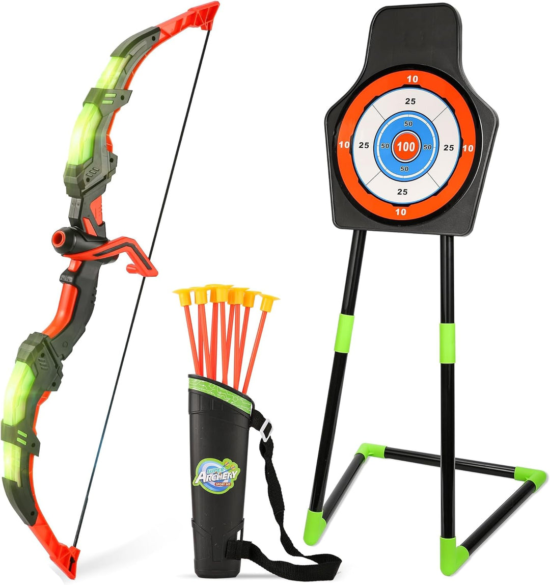 Robustes Kinder-Pfeil-und-Bogen-Spielset, ideal für junge Abenteurer, sicheres Kinderspielzeug für draußen.