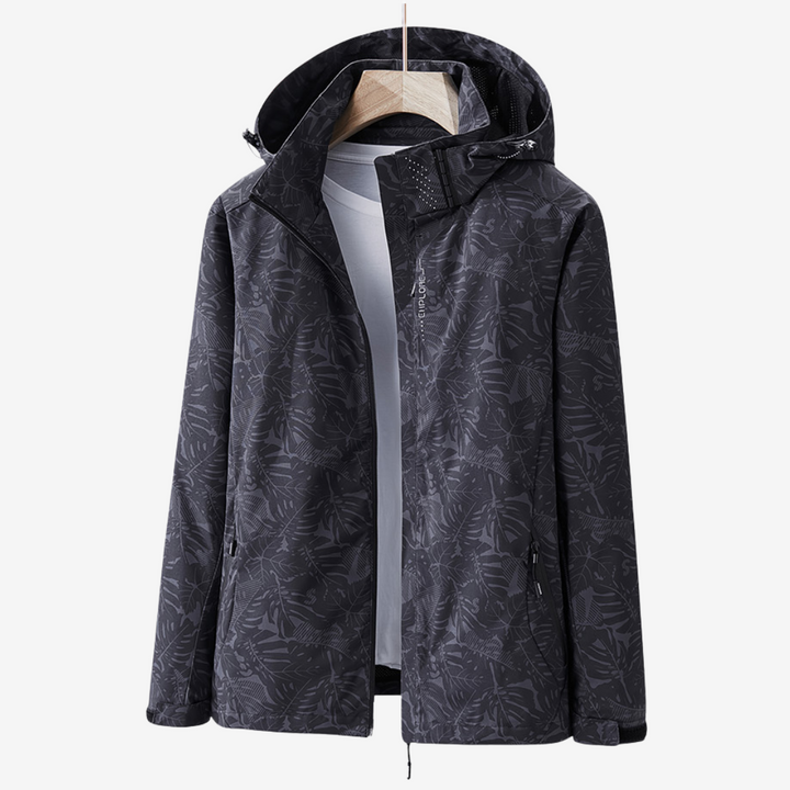 Outdoor Damen Windjacke, wasserdicht & atmungsaktiv. Perfekt für Wanderungen und Freizeit im Regen.