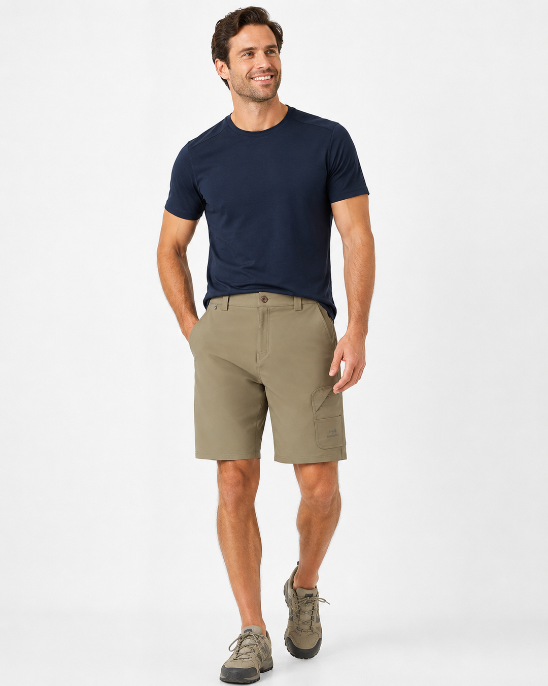Strapazierfähige Herren Outdoor Shorts, schnelltrocknend und robust für alle Abenteuer.