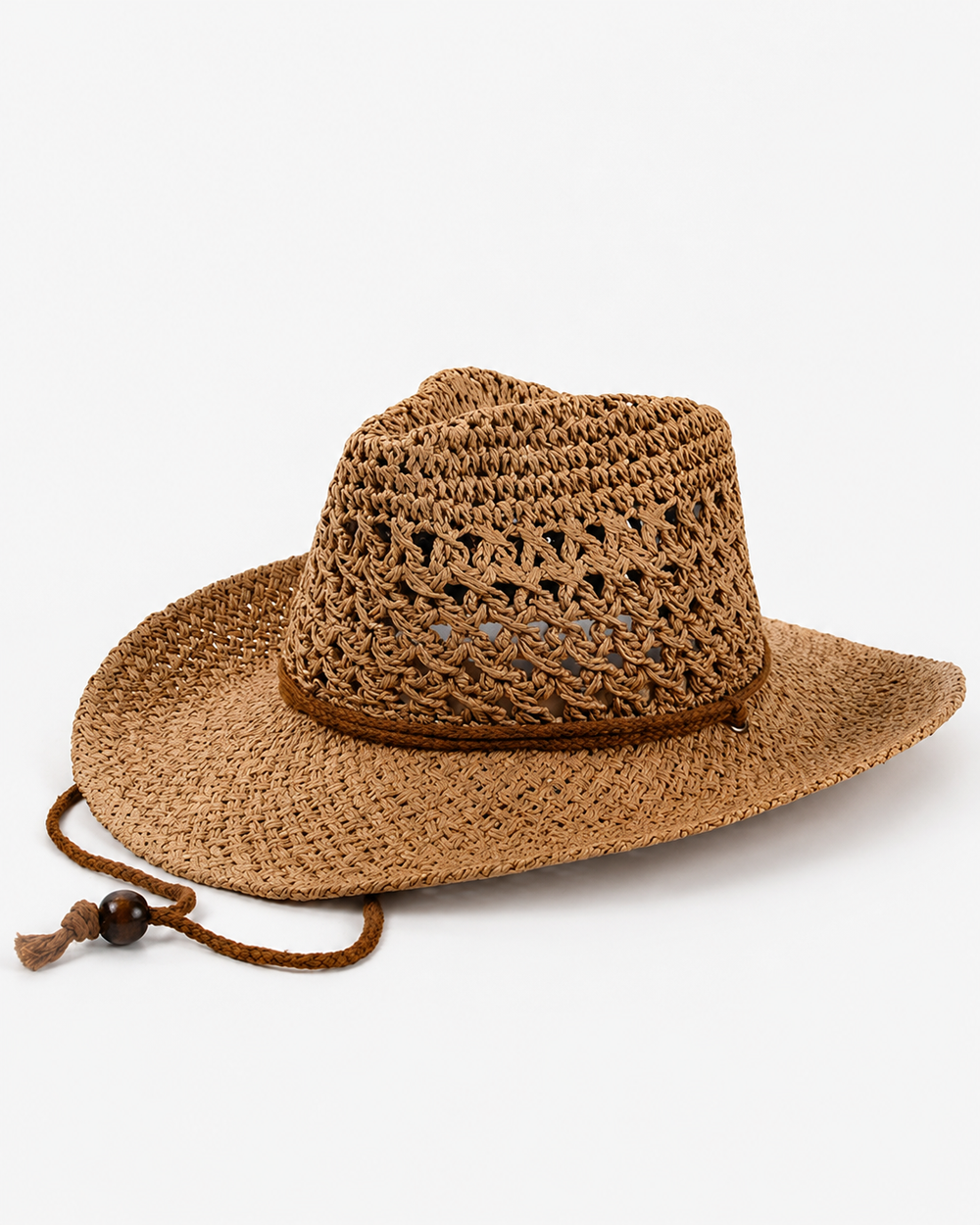 Klassischer Panama Hut aus Stroh, handgeflochten. Stilvoller Unisex Sommerhut für Damen & Herren.