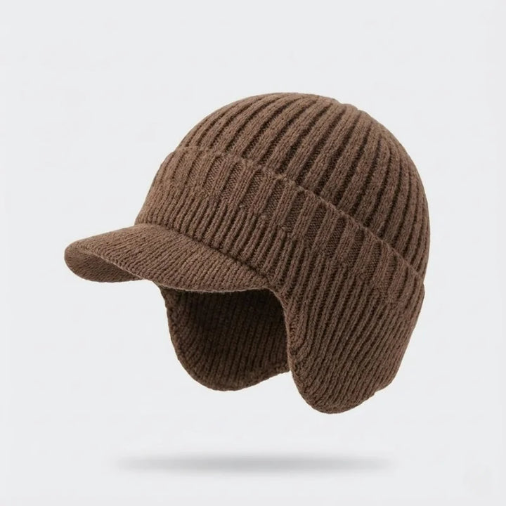 Warme Unisex-Thermomütze mit Ohrenklappen für Kälteschutz und Winddichtigkeit im Winter.