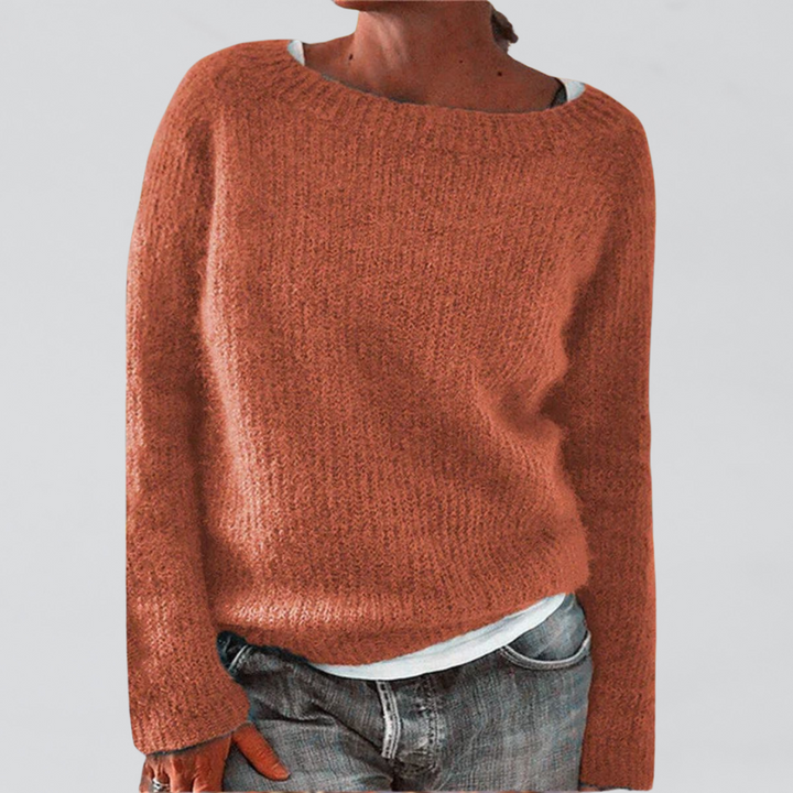 Bequemer Damen Pullover in großen Größen, schmeichelhaft für jede Figur. Zeitloser Stil und hoher Tragekomfort für den Alltag.