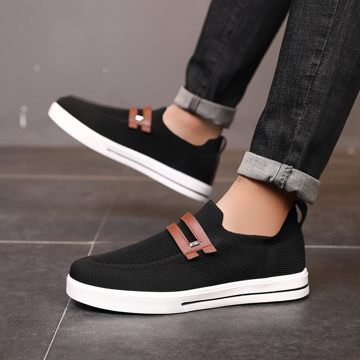 Herren Slip-On Sneaker, leicht, atmungsaktiv, ideale Passform für den ganzen Tag.