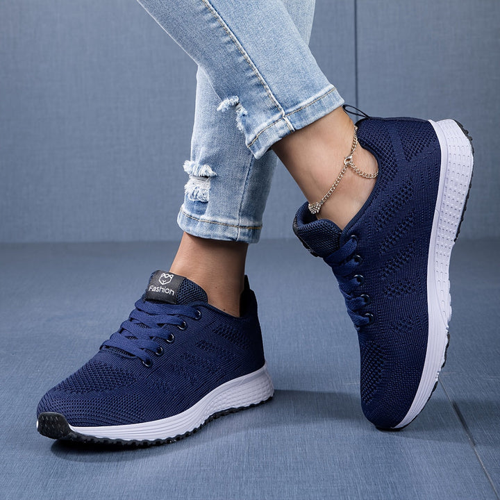 Atmungsaktive Damen-Sneaker für ganzjährigen Komfort, perfekt für leichte Füße den ganzen Tag.
