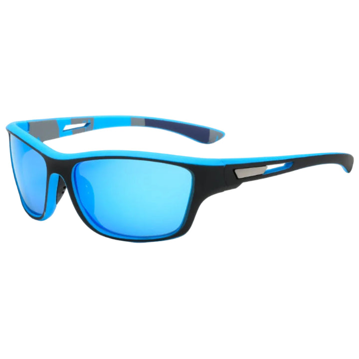 Leichtgewichtige Fahrradbrille für Herren, polarisiert mit UV400 Schutz, ideal zum Radfahren.