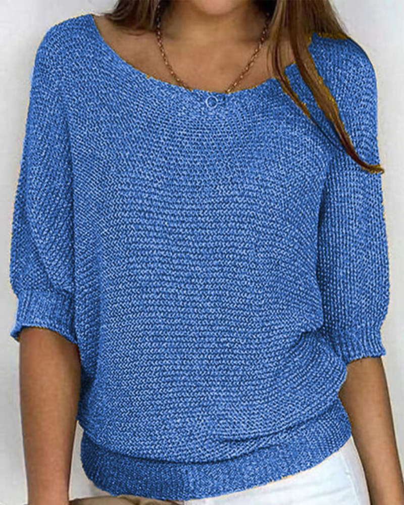 Lässiger Damen Pullover mit schmaler Passform, ideal für den modernen Alltag.