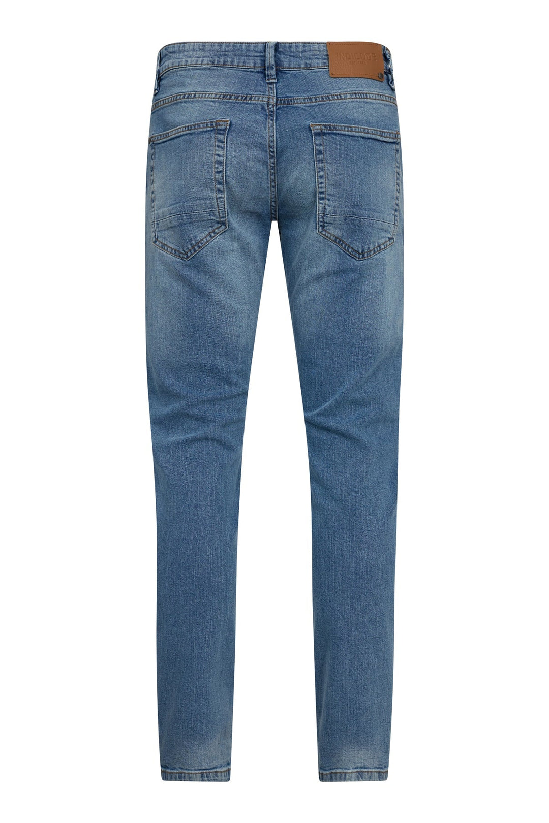 Blaue Herren Straight Fit Jeans, bequem für Freizeit & Alltag, hochwertiger Denim.