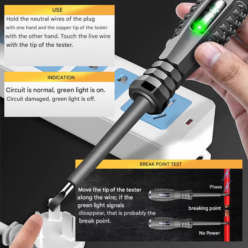 Präzises Schrauben mit dem 2-in-1 Werkzeug. Der Schraubendreher ist ein unverzichtbares Handwerkzeug für Reparatur & DIY.