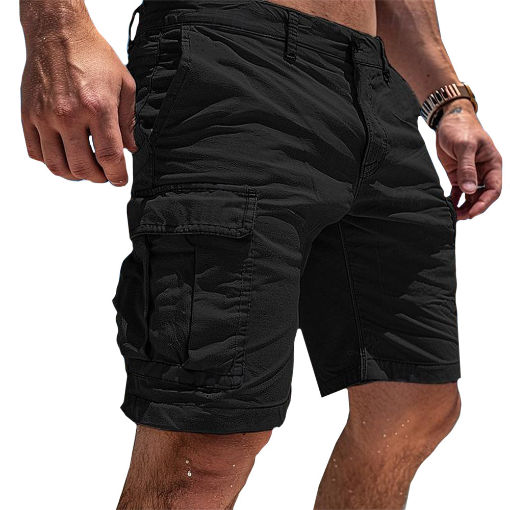 Vielseitige Bermuda Cargo Shorts für Herren, perfekt als kurze Hose für Outdoor, Reisen & Alltag.