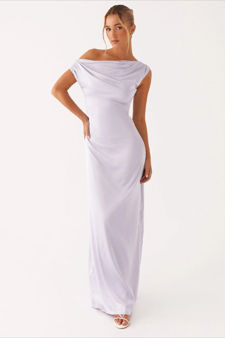 Partykleid Damen, asymmetrisches Maxikleid, elegant und schick für unvergessliche Abende.
