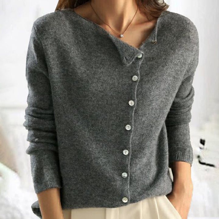 Elegante Damen Strickjacke in stilvollem Design. Vielseitiger Cardigan für Alltag und besondere Anlässe.
