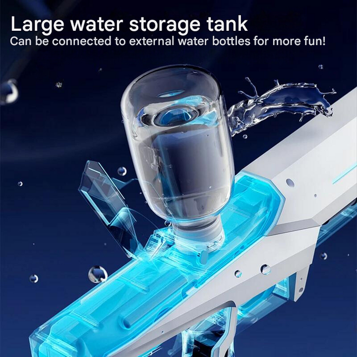 Ultimativer Sommerspaß! Automatische Wasserpistole für actiongeladene Wasserspiele und Gartenspiele.
