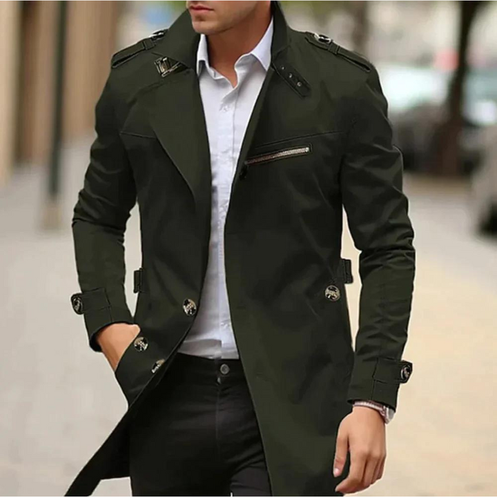 Hochwertige Herren Übergangsjacke, elegant & zeitlos, ideal als smarte Business- oder Freizeitjacke.
