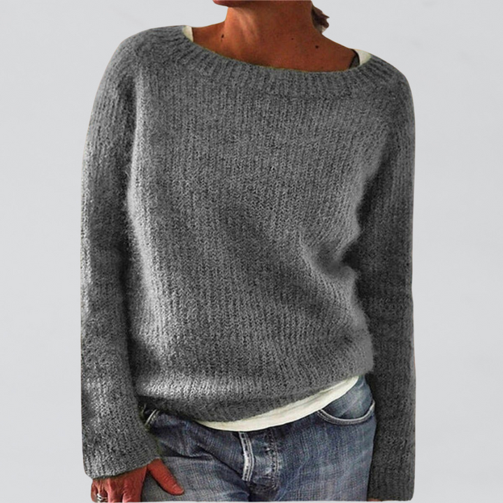 Klassischer Damen Pullover mit modernem Schnitt, ideal für elegante und bequeme Damenmode. Hochwertige Strickware für Alltag.