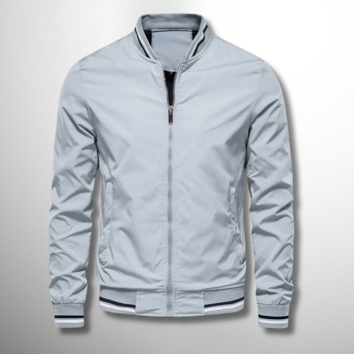 Moderne wasserabweisende Herrenjacke für Herbst und Frühling, vielseitige Bomberjacke für jeden Anlass.