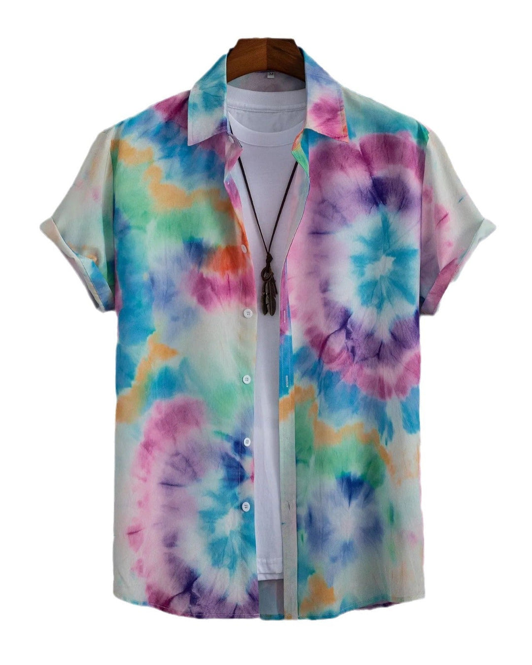 Stilvolles Herren Kurzarmhemd mit Blumenmuster. Ideal für einen kompletten Sommer-Look.