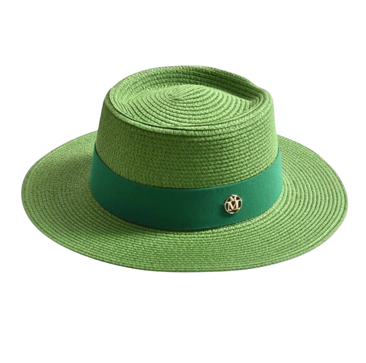 Eleganter Clara Damen Sonnenhut, breitkrempig, leichter UV-Schutz für stilvolle Sommertage & Urlaub.