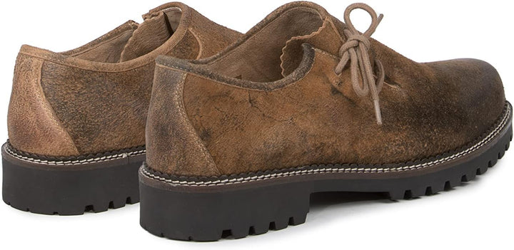 Hochwertige Herren Haferlschuhe aus Leder, passend für Trachten und Oktoberfest 2025.