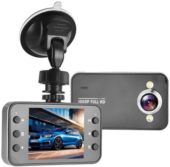 HD Autokamera 1080P mit Nachtsicht & Bewegungserkennung für klare Videoaufnahmen im Fahrzeug.