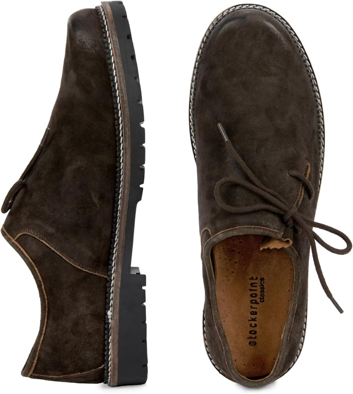 Komfortable Herren Leder Haferlschuhe als Festschuhe, traditionell und langlebig fürs Oktoberfest.
